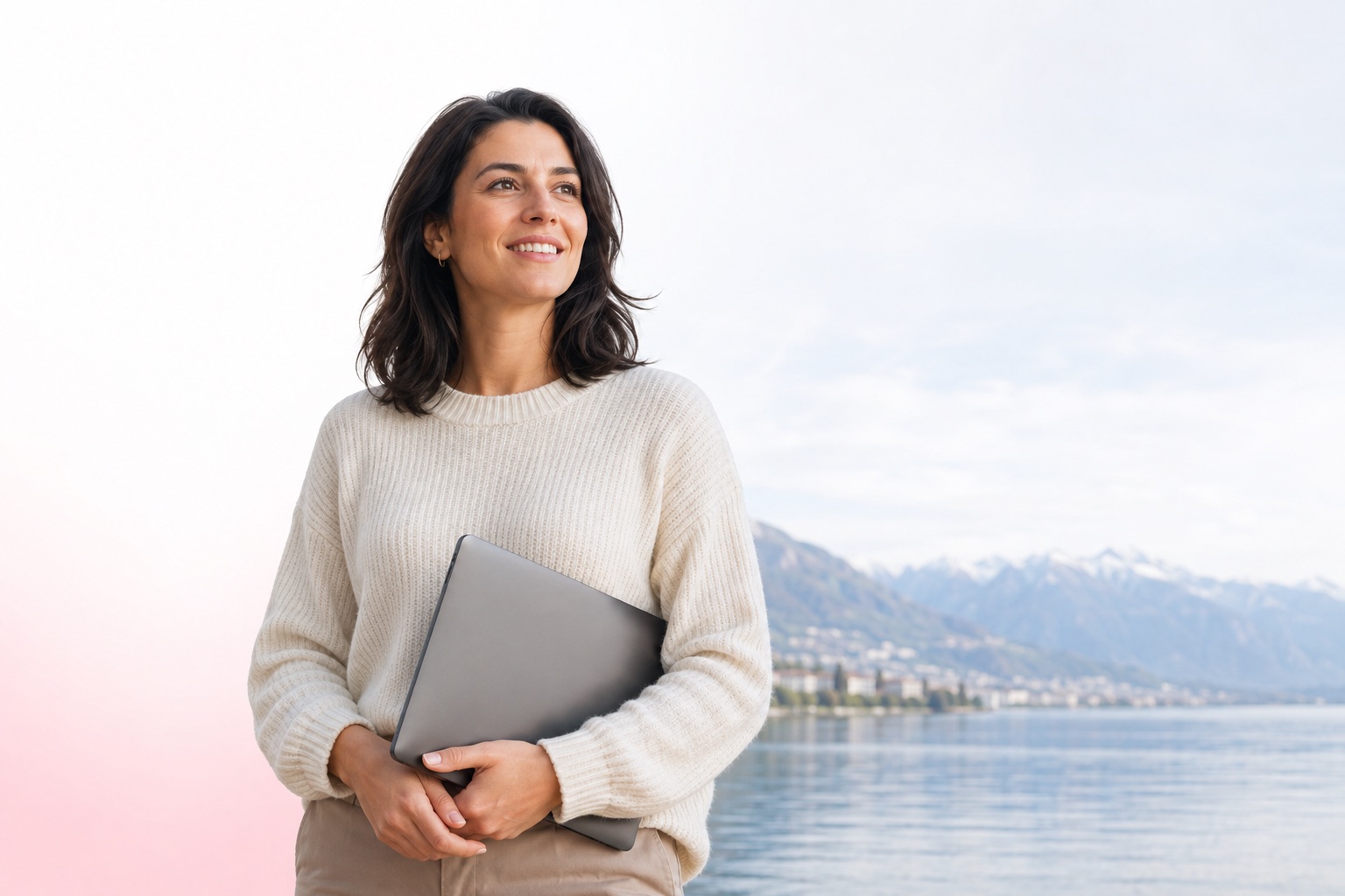 Une professionnelle se projette dans sa nouvelle vie en Suisse